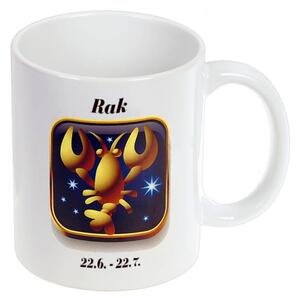 Znamenie Rak šálka (Šálka na kávu, čaj so znamením Rak)