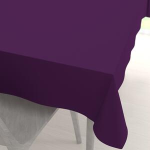 Biante Dekoračný obdĺžnikový obrus Rongo RG-064 Tmavo fialový 60x100 cm