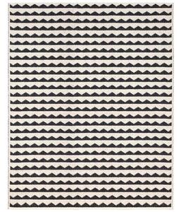 Koberec Gittan: Čierno-biela 70x150 cm