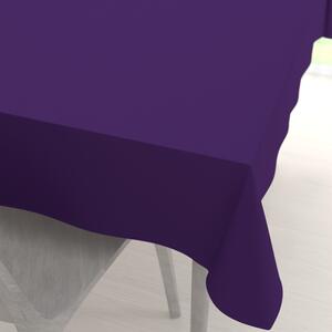 Biante Dekoračný obdĺžnikový obrus Rongo RG-082 Tmavo fialový 50x100 cm