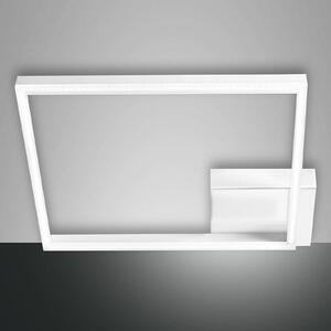 Stropné LED svietidlo Bard 42x42cm 1-pl., biele