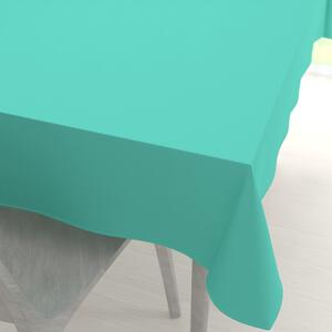 Biante Dekoračný obdĺžnikový obrus Rongo RG-093 Svetlo tyrkysový 50x100 cm
