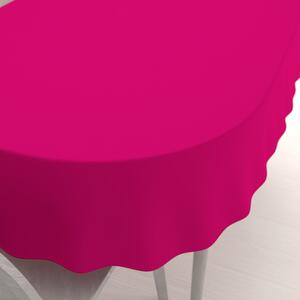 Biante Dekoračný oválny obrus Rongo RG-096 Fuchsiový 50x100 cm