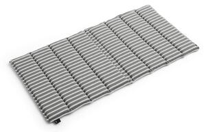 HAY Skladací textilný podsedák Terrazza, grey bold stripe