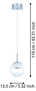 Eglo 93708 - LED závesné svietidlo MONTEFIO 1 LED/5W/230V