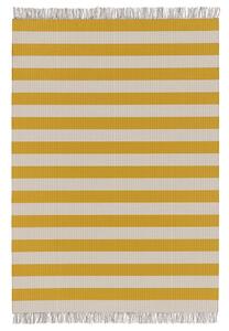 Koberec Big Stripe in/out: Béžovo-žltá 80x200 cm