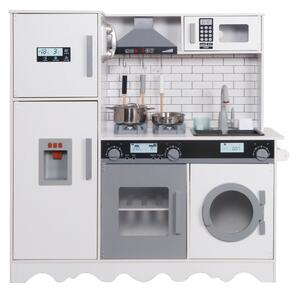 Aga4Kids Detská drevená kuchynka MR6160 Biela