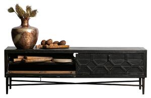 Drevený televízny stolík Bequest 50 × 160 × 45 cm BEPUREHOME