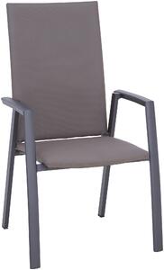 STOHOVATEĽNÉ KRESLO, kov, textil Amatio - Záhradné stoličky