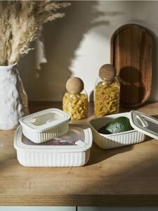 Sinsay - Nádoba na potraviny 3 pack - krémová