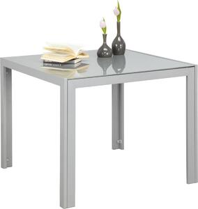 ZÁHRADNÝ STÔL, kov, sklo, 90/90/72 cm Ambia Garden - Záhradné stoly