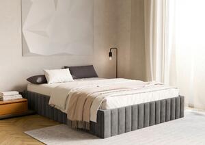 ČALÚNENÁ POSTEĽ, 120/200 cm, antracitová Boxxx - Online Only spálne, Online Only