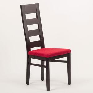 Stima stolička FALCO Vyberte odtieň ->: Wengé, Vyberte látku ->: BOLTON NEW rosso 6