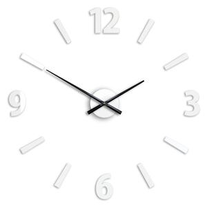 ModernClock 3D nalepovacie hodiny Klaus biele