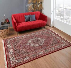 ORIENTÁLNY KOBEREC, 90/160 cm krémová, červená Cazaris - Koberce