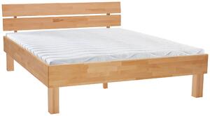 POSTEĽ, 160/200 cm, drevo, farba buka Carryhome - Postele