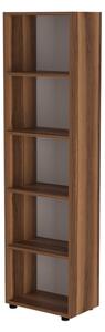 Regál LUVI 178 cm, orech