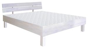 POSTEĽ, 180/200 cm, drevo, biela Carryhome - Postele