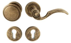 MI - LYON / RAMA - R G guľa/kľučka ľavá Bronz antik