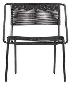 Čierna Stolička s opierkami Wisp 68 × 60 × 64 cm BEPUREHOME