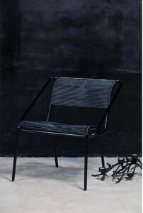 Čierna Stolička s opierkami Wisp 68 × 60 × 64 cm BEPUREHOME