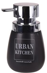 Dávkovač na tekuté mydlo Urban kitchen, čierna