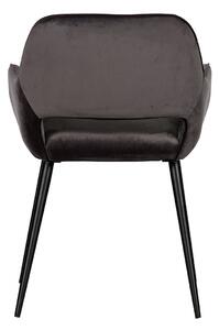 Zamatová stolička Jelle – sada 2 ks 80 × 60 × 57 cm WOOOD