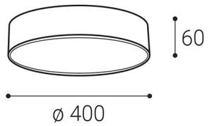 LED2 - LED Stropné svietidlo MONO LED/30W/230V 3000K/4000K čierna