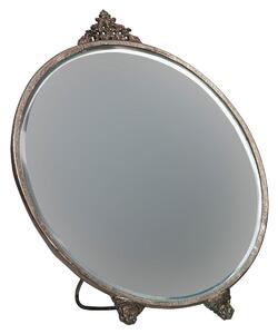 BEPUREHOME Kovové zrkadlo Posh 26 × 22 × 1 cm