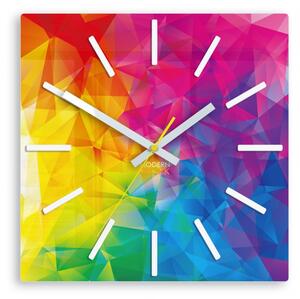ModernClock Nástenné hodiny Amazing farebné
