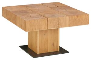 KONFERENČNÝ STOLÍK, farba duba, drevo, 75/75/43 cm Linea Natura - Stolíky do obývačky