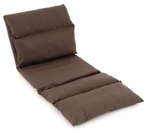 Nastaviteľná sofa - hnedá