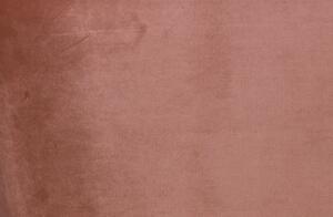 Ružové Zamatové kreslo Sara 71 × 59 × 70 cm WOOOD