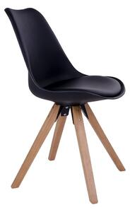 Čierna Jedálenská stolička Bergen 55 × 48 × 86 cm HOUSE NORDIC