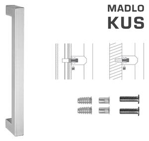 MPkovania FT - MADLO kód K02K 25x25 mm SP ks Rozteč madla: 200 mm, Rozmer profilu madla: 25x25 mm, Dĺžka: 225 mm