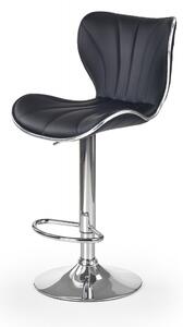 HALMAR Barová stolička Ivy5 čierna