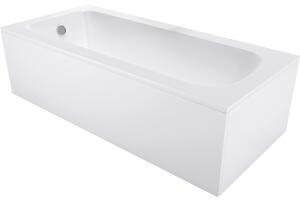 Mexen Vega Obdĺžniková vaňa 120 x 70 cm s opláštením, biela - 55011207000X