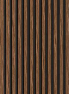 Mexen Lam-F akustické stenové lamely 275 x 30 cm, plsť 8 mm, technická dyha, Rubinový mahagón - S105-275307-3015-013