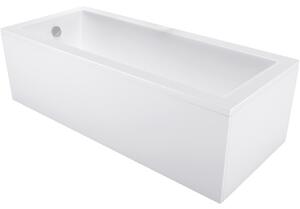 Mexen Cubik obdĺžniková vaňa 120 x 70 cm s obkladom, biela - 55031207000X