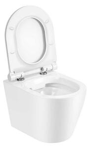 Lotosan LKW2217 MUSA NEW závesné WC PureRim + slim WC sedadlo 36 x 32,5 x 48 cm, biela