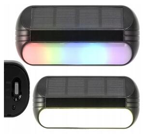 BERGE Solárne fasádne svietidlo RGB IP65
