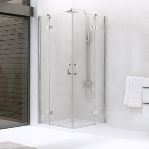 LOTOSAN LKPL802203P DEEP sprchové jednokrídlové dvere, 80 cm, pravé 80 x 195 cm chróm