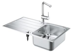 Drez GROHE K500 nerez oceľ, kartáčovaná 31573SD1