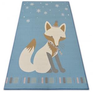 Dywany Lusczow Kusový koberec LOKO Fox modrý