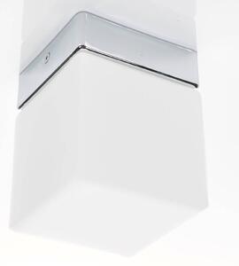 Helestra Keto – kúpeľňové LED svetlo, tvar kocky