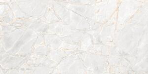 Mexen Rubble Bianco gres glazúrovaný rect. G1, podlahová a stenová dlažba 120 x 60 cm, carving - TL401-120-060-00