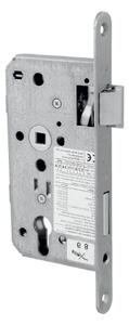 DK - MECHANICKÝ PANIKOVÝ ZÁMOK 181 - E guľa/kľučka ľavá PZ 72 mm Strieborná matná