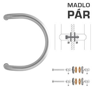 WA - MADLO M1 WA/A-S-SKLO pár Ø 30 mm, 300 mm