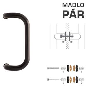 WA - MADLO M2 WA/A-S-SKLO pár Ø 30 mm, 300 mm