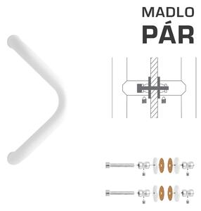 WA - MADLO M6 WA/A-S-SKLO pár Ø 30 mm, 300 mm
